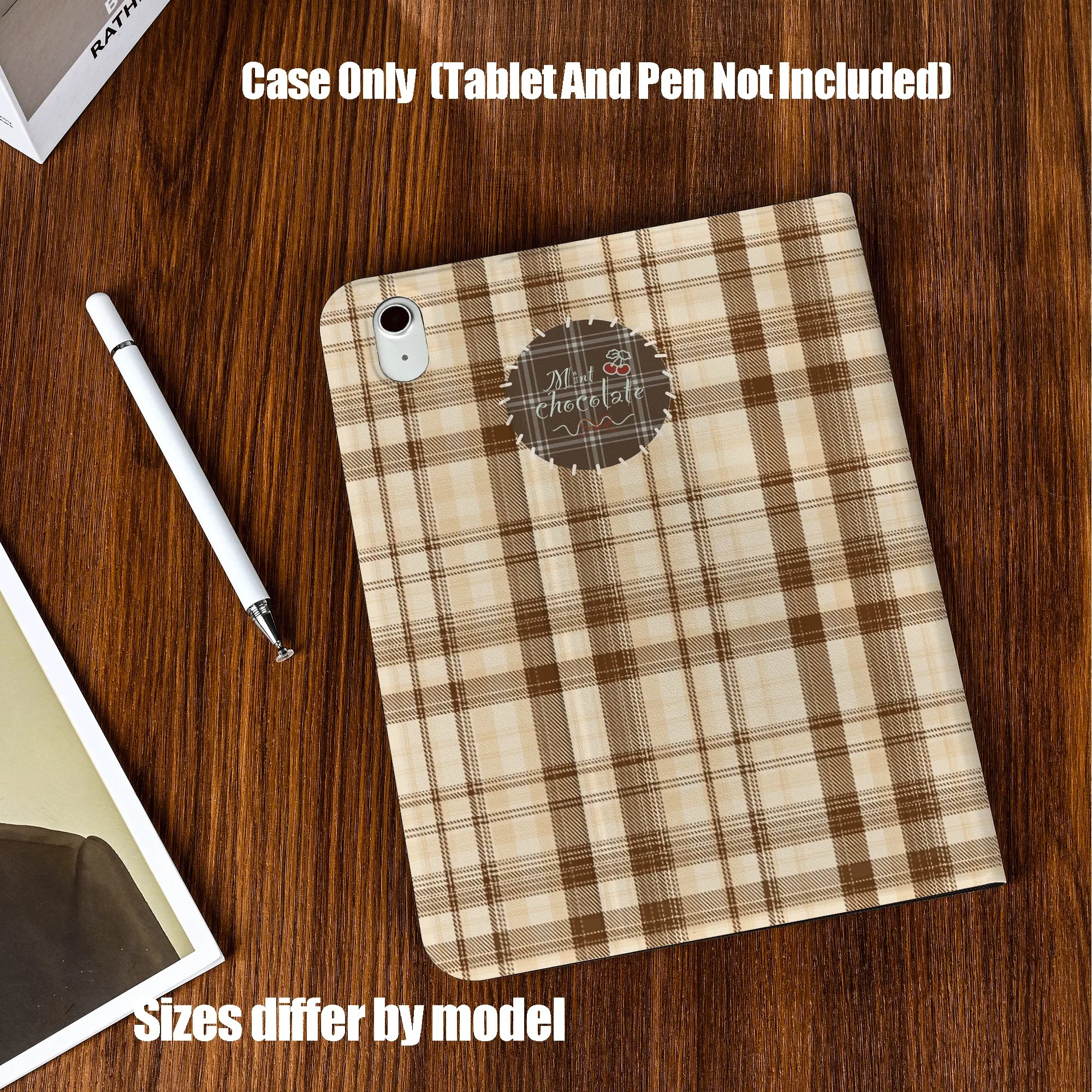 

High-quality tablet computer case - suitable for iPad/iPad Pro/iPad Air/iPad Mini series cases | Shockproof, with pen slot stand