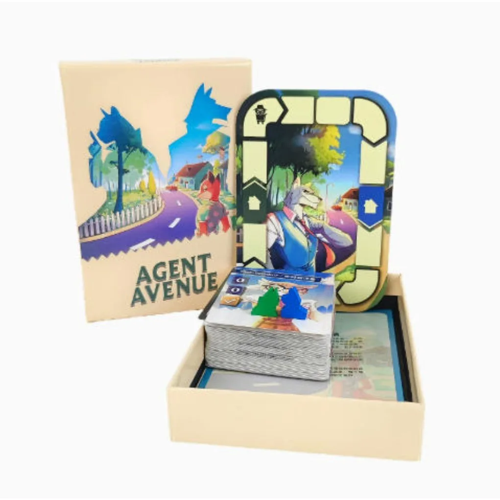 Agent Avenue Card Game DIVISION M Expansion -  Fun Family strategic Party Board Game for Adults & Teens