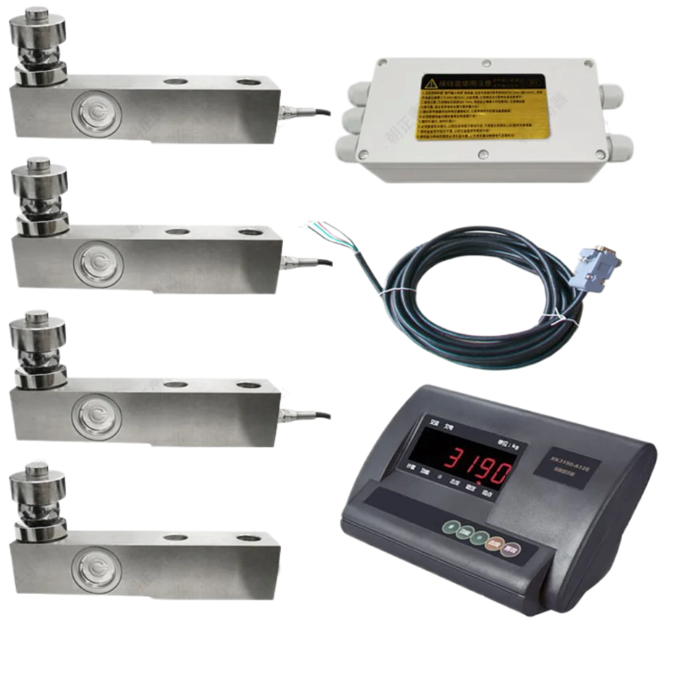 Yzc-320c a12+e loadmeter kit display diy load cell load cells weighing sensor 5t 10t 20t shear beam available with wireless