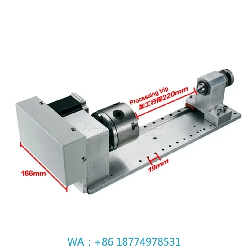 

Dividing Head CNC 3D Engraving Tools Engraving Machine Slide Rail 4th Axis Rotation Axis A Axis CNC
