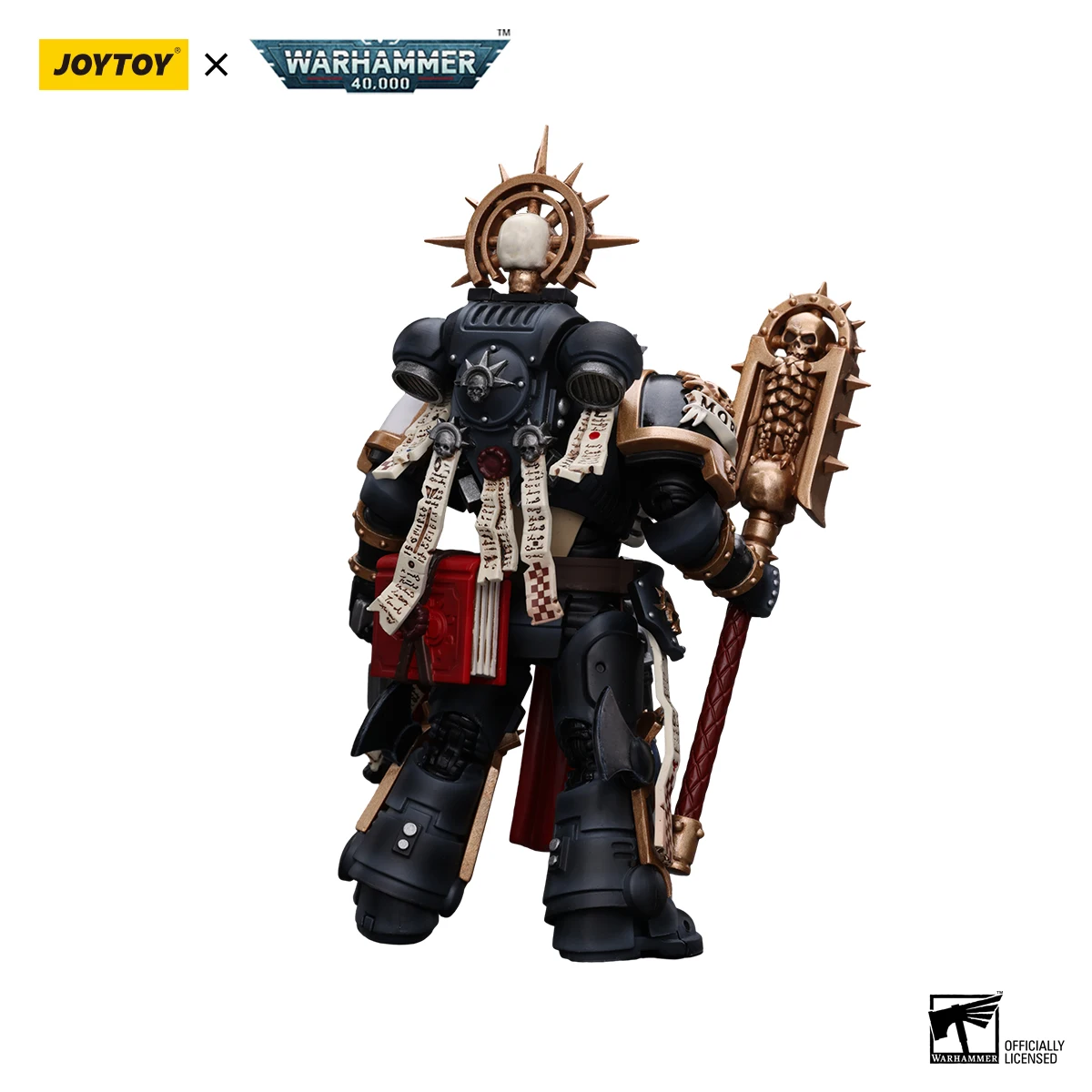 Figurki akcji JOYTOY Warhammer 40k 1/18 Ultramarines Judiciar Chaplain Indomitus