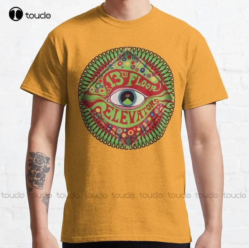 13Th Floor Elevators Classic T-Shirt Custom Aldult Teen Unisex Digital Printing Tee Shirt Custom Aldult Teen Unisex Xs-5Xl