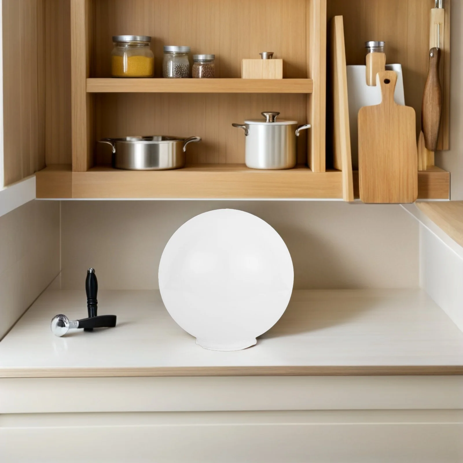 

Acrylic Spherical Lampshade 30CM Diameter 12.5CM Base Cloth Material Outdoor Cover Round Balls Light Shade Accessories