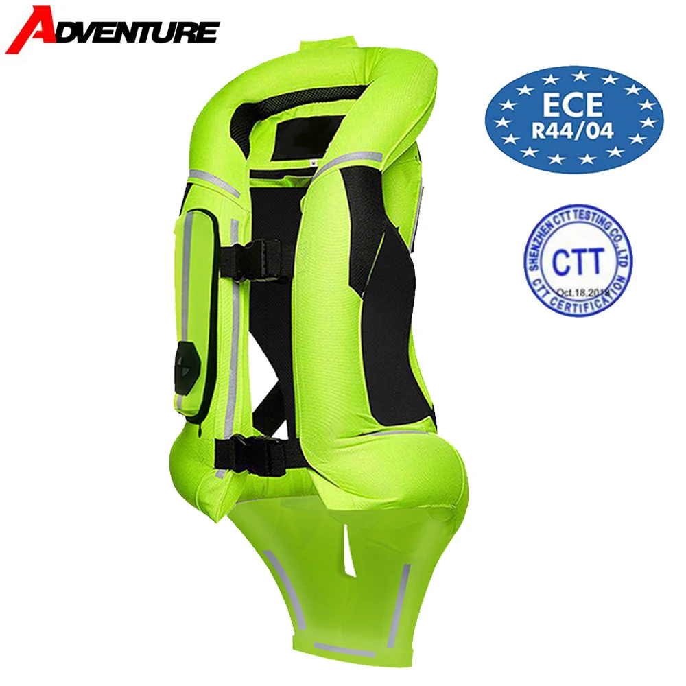 

Motorcycle Airbag Vest Motorcycle Jacket Safty Life Jacket Moto Air Bag Vest Motocross Riding CE Airbag Reflective Safety Vest