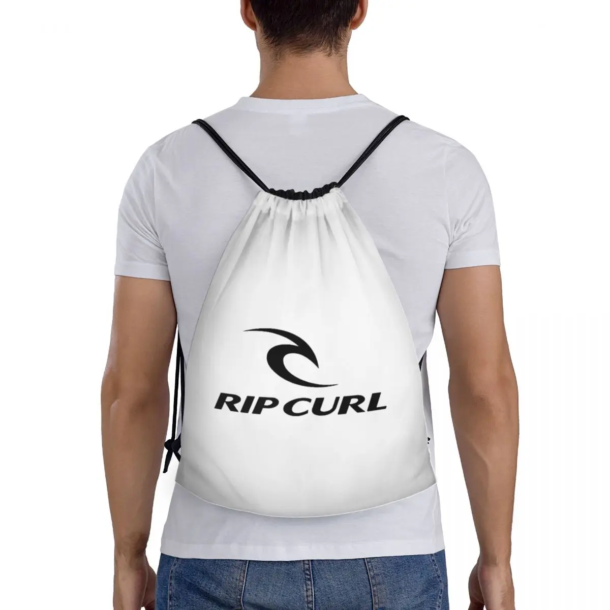 

Рюкзаки с логотипом Rip Curl, модные портативные сумки на шнурке, сумка для обуви, сумки для книг для мужчин и женщин, студентов