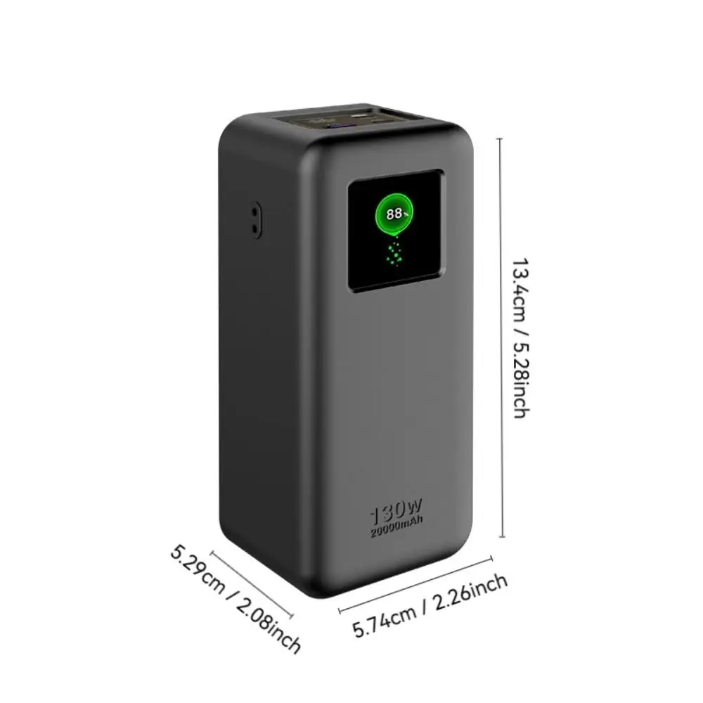 Shockproof Silicone Case Dustproof Soft Protective Case with Handle Portable for UGREEN Nexode Power Bank 20000mAh 130W