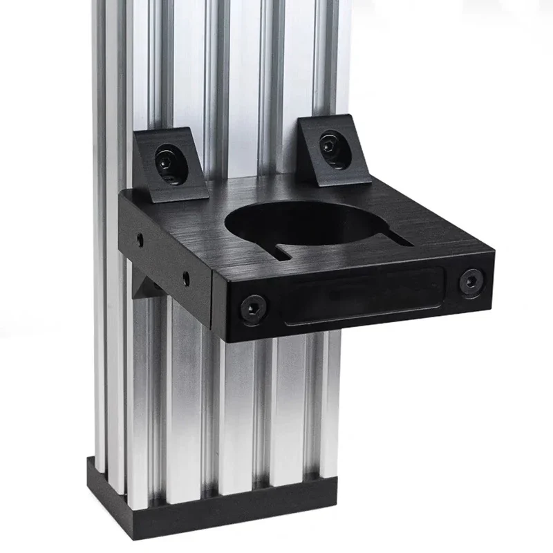CNC engraving machine diameter 65mm spindle motor fixture Aluminum Support Mounting base bracket for Engraving Router