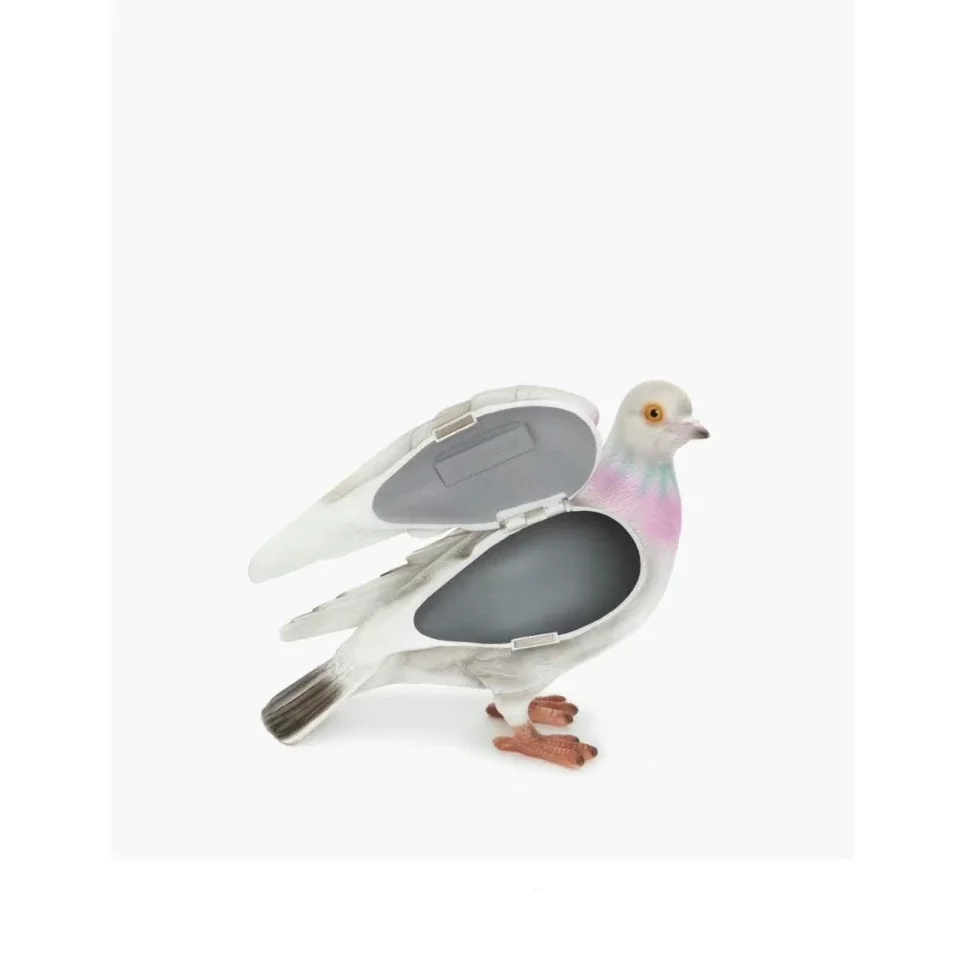 Wanerson Pigeon Handbag Was Taken by Pigeon Clutch Bag with Pigeon Bag Creative Bag Change