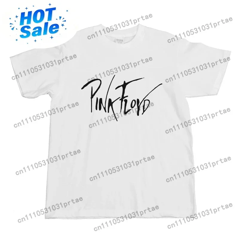 Rock Band Pink Floyd Pinker Freud Literary Punk Queen Short Sleeve T-shirt Render Unlined Upper Garment Cotton Men Women Black