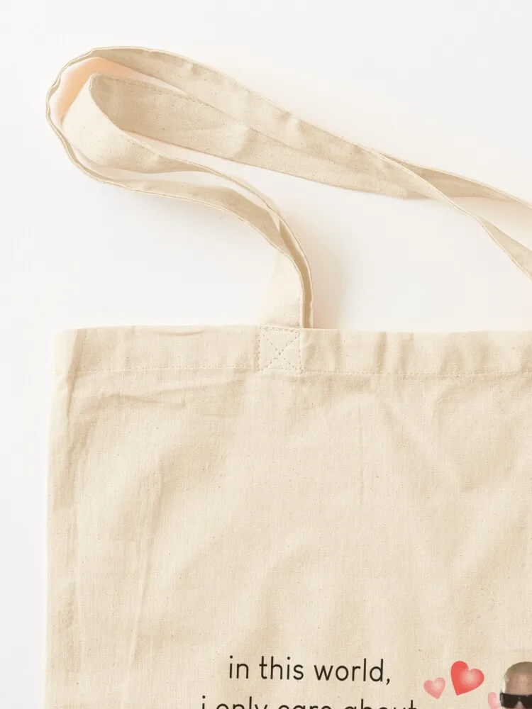 in this world, i only care about one man, and that man is mr. worldwide Tote Bag tote bag women canvas tote Lady bags