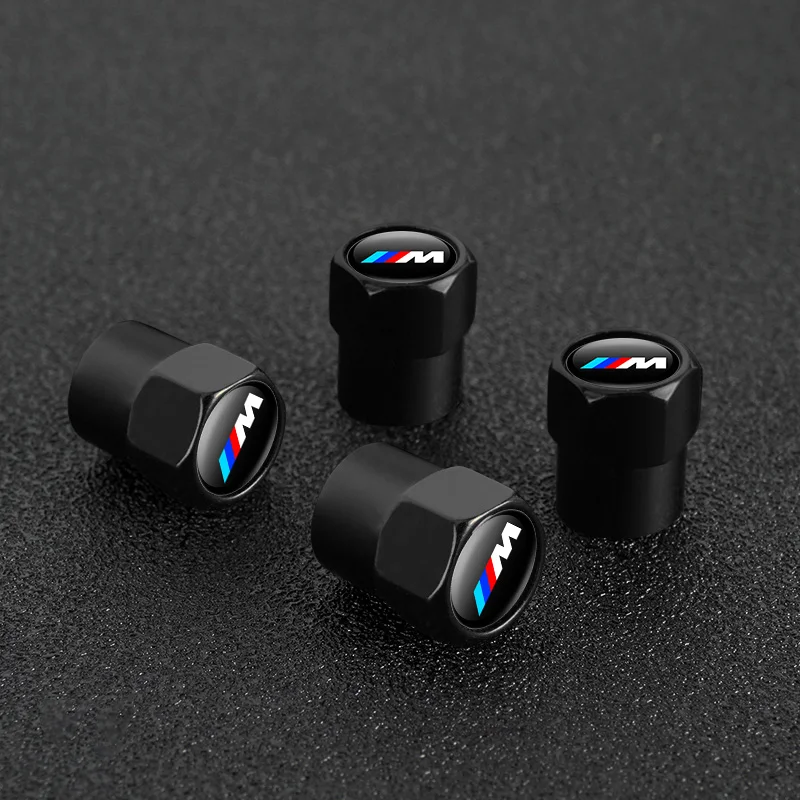 4 Peças de Tampas de Válvula de Pneu de Carro à Prova de Poeira, Acessórios para BMW M Performance E91 E60 E90 E39 E87 E36 E92 E70 E46 X3 X5 X1 X2