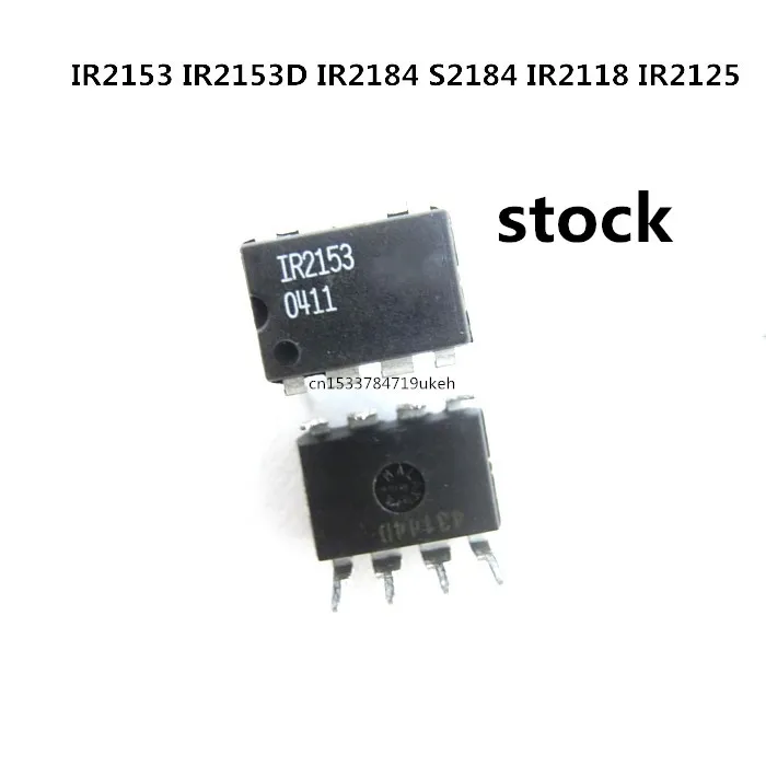 Original 5PCS/ IR2153  IR2153D IR2184 S2184  IR2118 IR2125   DIP-8