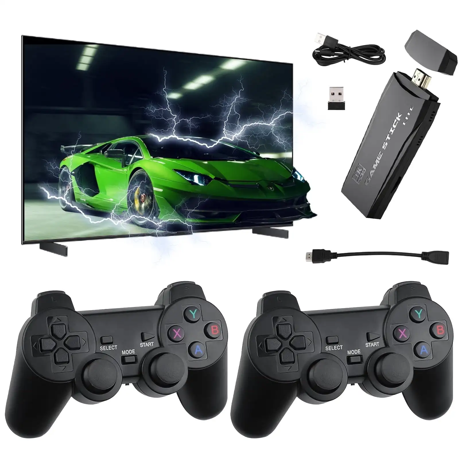 

SZRSTH Wireless Handheld Game for TV, Black