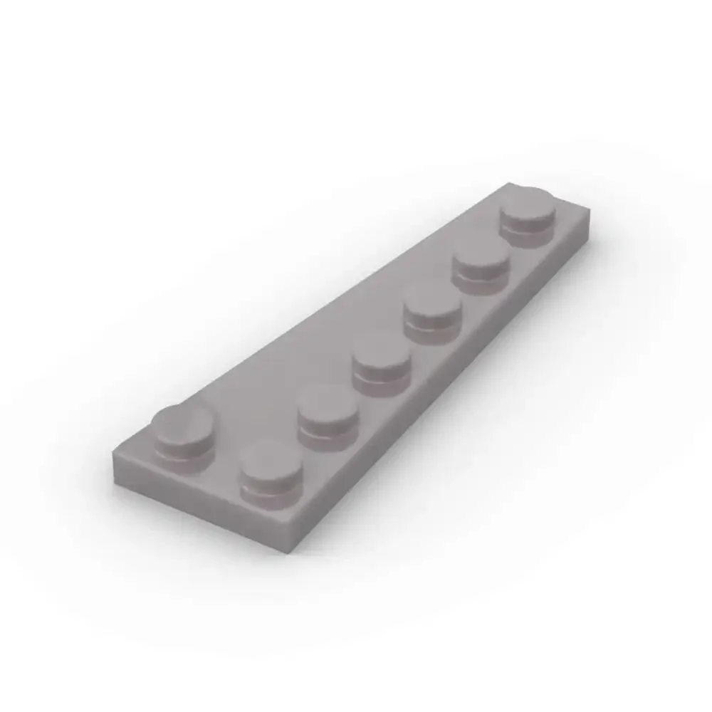 MOC 10PCS Part Bricks 78443 Plate 2x6 Left H Wedge Building Blocks Kit ouse Particle DIY Educational Toy Children Birthday Gifts