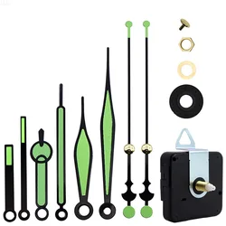 New Creation DIY Minimalist Clock Accessories Luminous Hands Silent Tools Clock Movement Quartz Movement Night Glow Clock Set