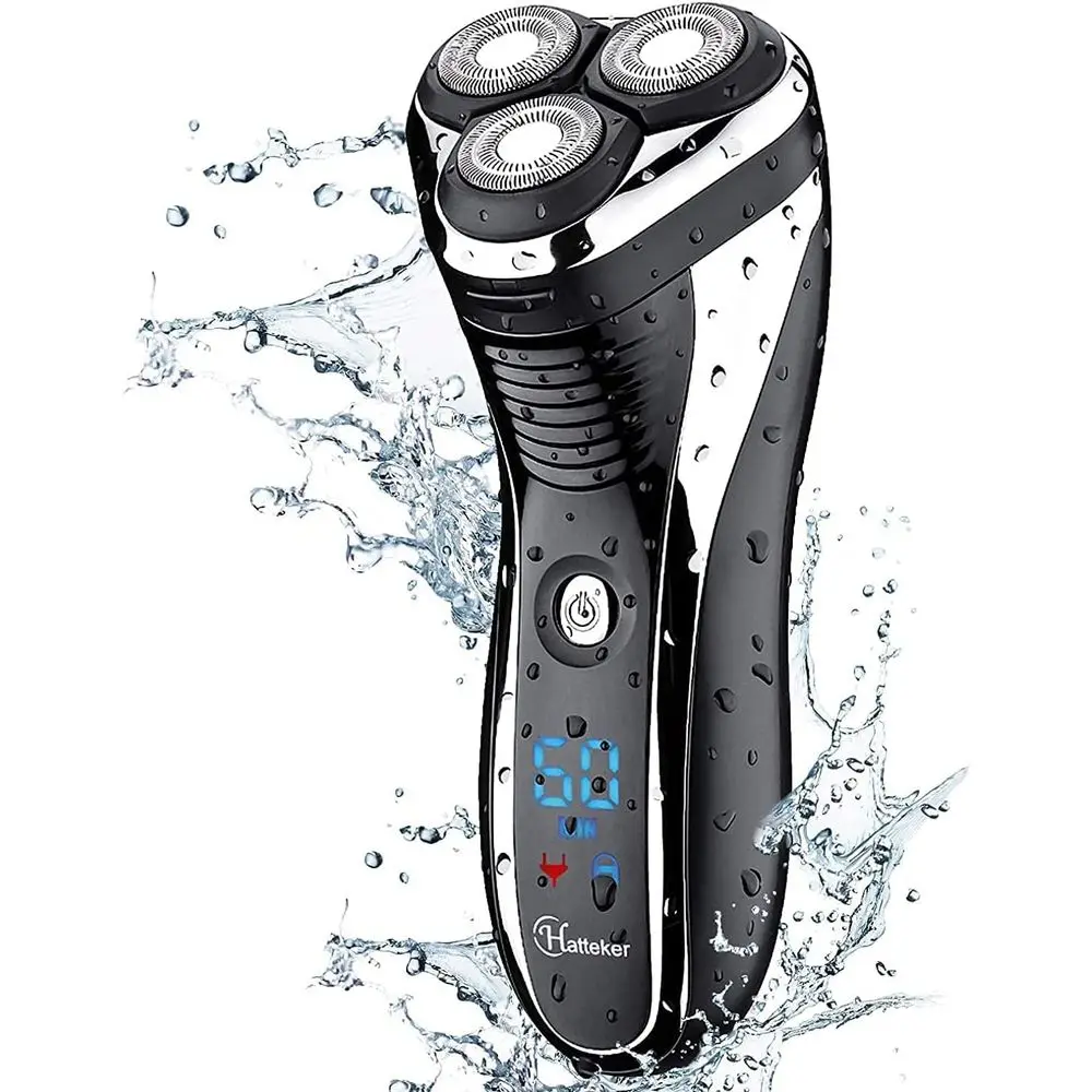 

Wet/Dry Rotary Shaver for Men - Beard Trimmer