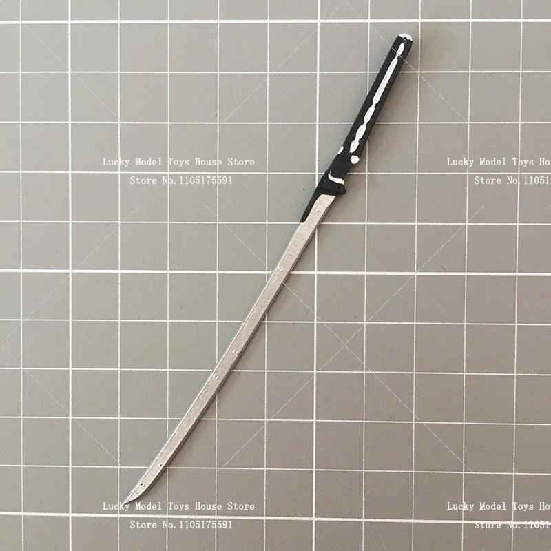 1/12 Janpan Style Samurai Sword Day/Night Hammer Model Assassin Baton Four-bladed Shuriken Toys For Shf Figma Soldier Ornament
