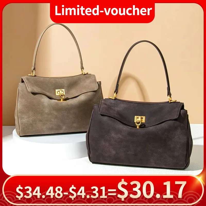 

Luxury Women Shoulder Handbag - Premium Soft Material with Gold Buckle, Elegant Flap Fashion Women Bag