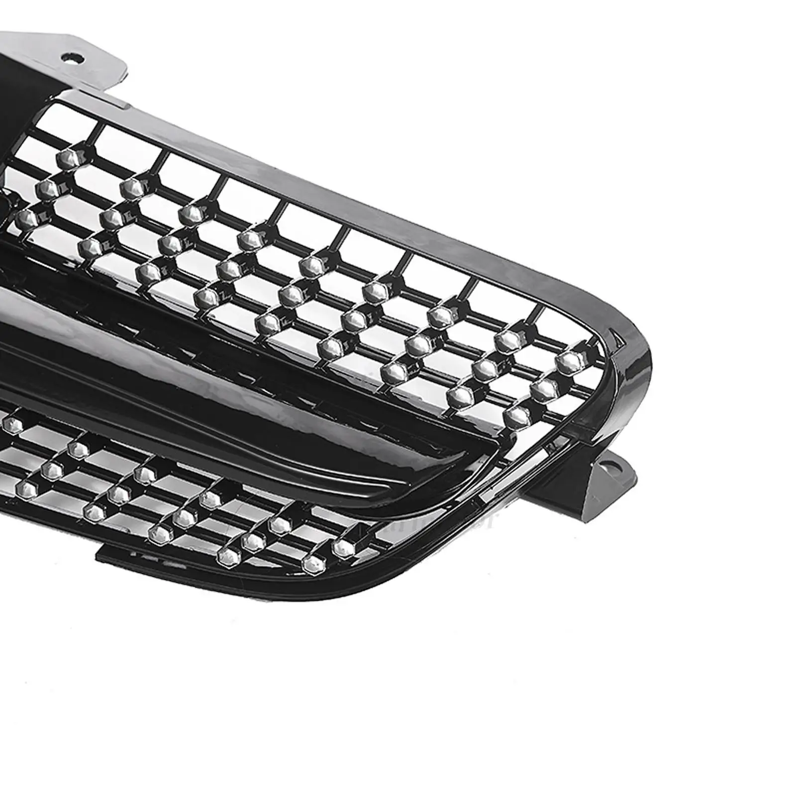 Car Front Racing Grills For Mercedes-Benz R171 SLK200 SLK280 SLK300 SLK350 2008-2010