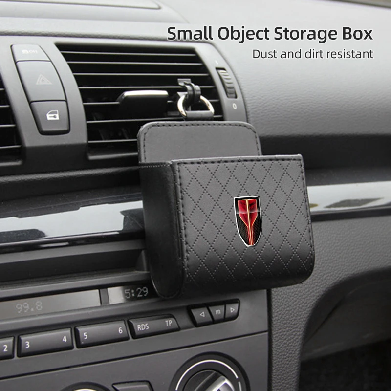 Car Air Vent Storage Box Small Object Organizer Case Hanging Packet For Hongqi HS5 H5 H9 E-QH5 HS7 E-HS9 H7 E-HS3