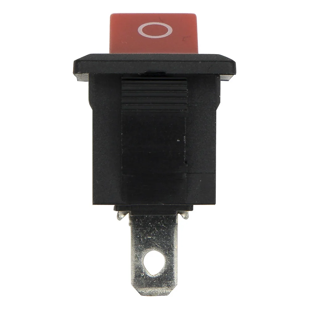 10 Stks/partij KCD2-101 Perforeren 29X13 Mm 2 Pin On-Off Boot Rocker Switch Schakelaar