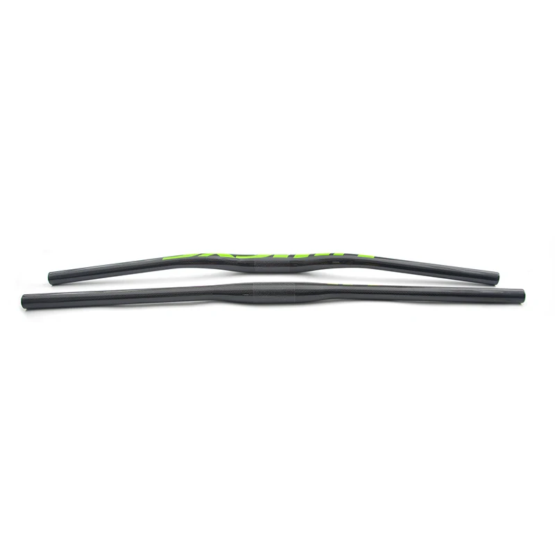 Ullicyc Carbon rower górski kierownica rowerowa kierownica węglowa MTB 3k błyszczący zielony 31.8*600/640/660/680/700/720mm CB186 — zdjęcie 4