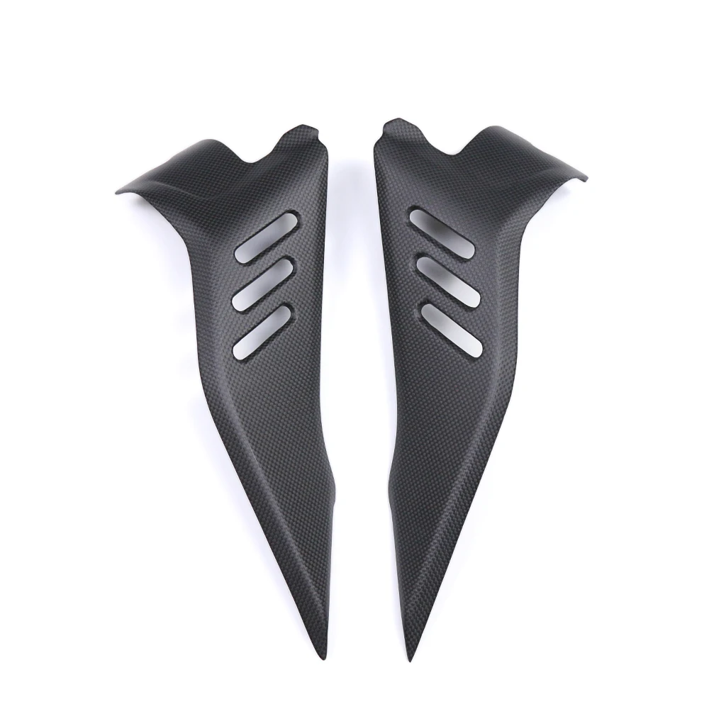 For Ducati Diavel V4 2023 + 3K 100% Carbon Fiber Tank Fairing Kit Lateral Parts Tank Side Panels Motorcycle Accessories