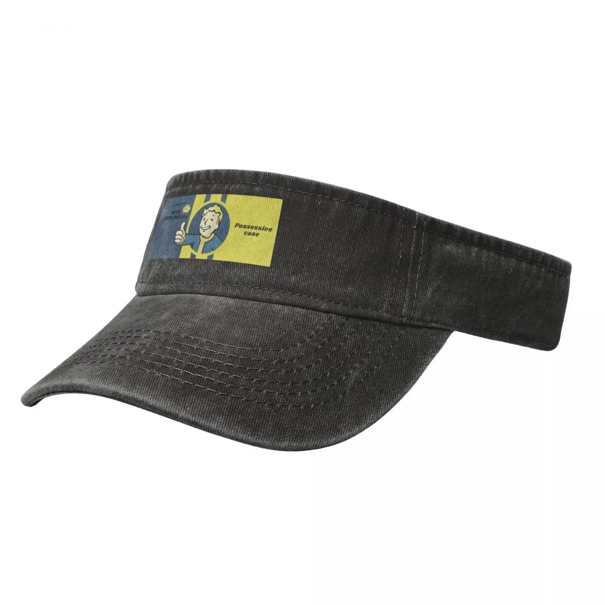 VAULT-TEC Prepare For The Future Possessive Case Baseball Caps Outdoor Sun Hats Empty Top Cotton Golf Hat