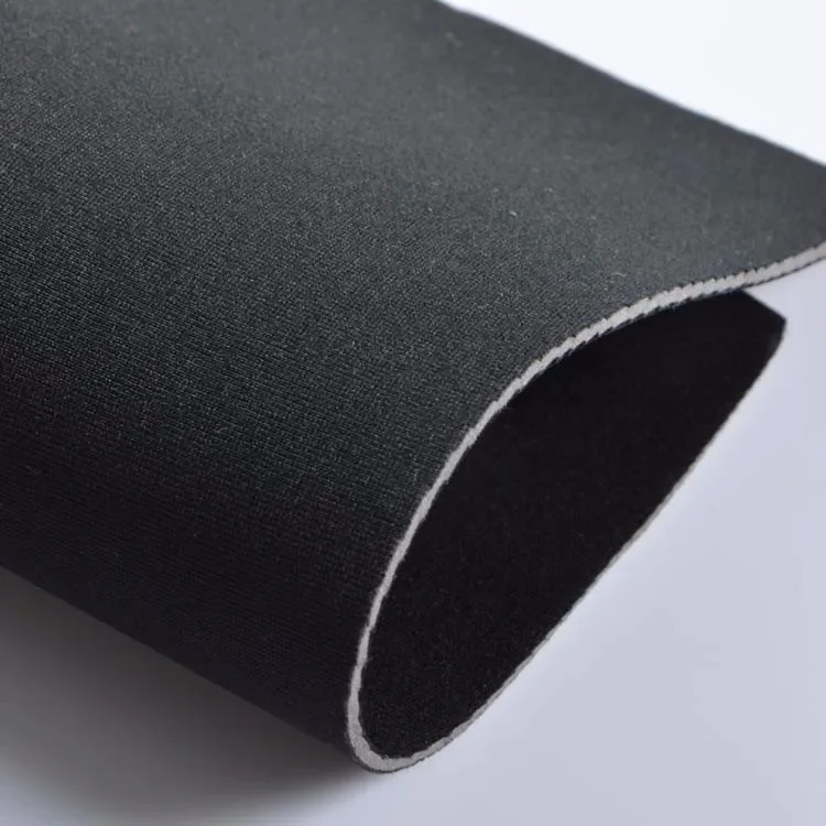 3.0mm Thickness Waterproof Black Srb Neoprene Knit Fabric Materials Sale By 45cm*137cm Sheet - view 2
