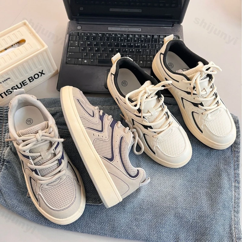 

Мужские туфли на низкой подошве, новые осенние винтажные модные повседневные туфли на плоской подошве со шнуровкой, легкие удобные дышащие нескользящие кроссовки