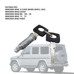 Door Handle Repair Kit Suitable for Mercedes G-CLASS T1 Door Handle Lock Key Rubber Mat