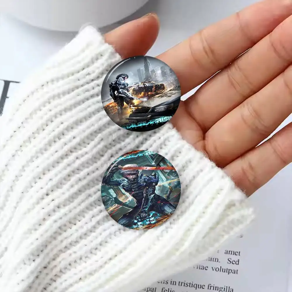 المعادن والعتاد ارتفاع الانتقام خمر 58 مللي متر اليدوية بروش الكرتون تأثيري شارة على ظهره مجوهرات اكسسوارات هدايا