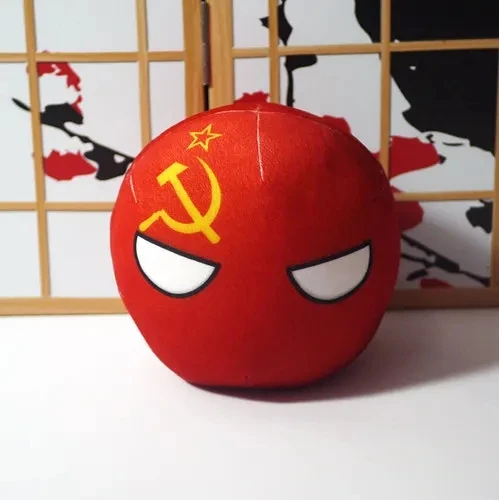 Countryballs peluche bambola Russia bielorussia ucraina Georgia lituania kazakistan palla Polandball farcito cuscino giocattolo per regalo