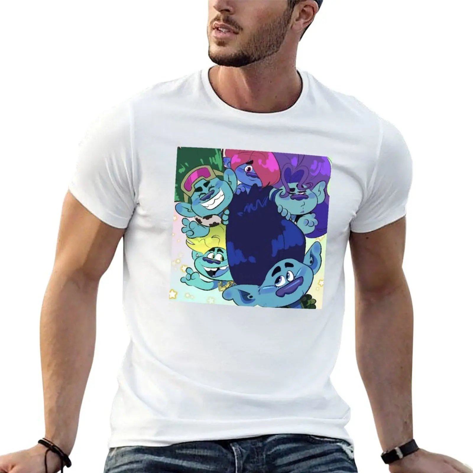 

Trolls Band Together Brozone T-Shirt t shirts with prints anime t shirts oversize t shirt man plain T-shirt