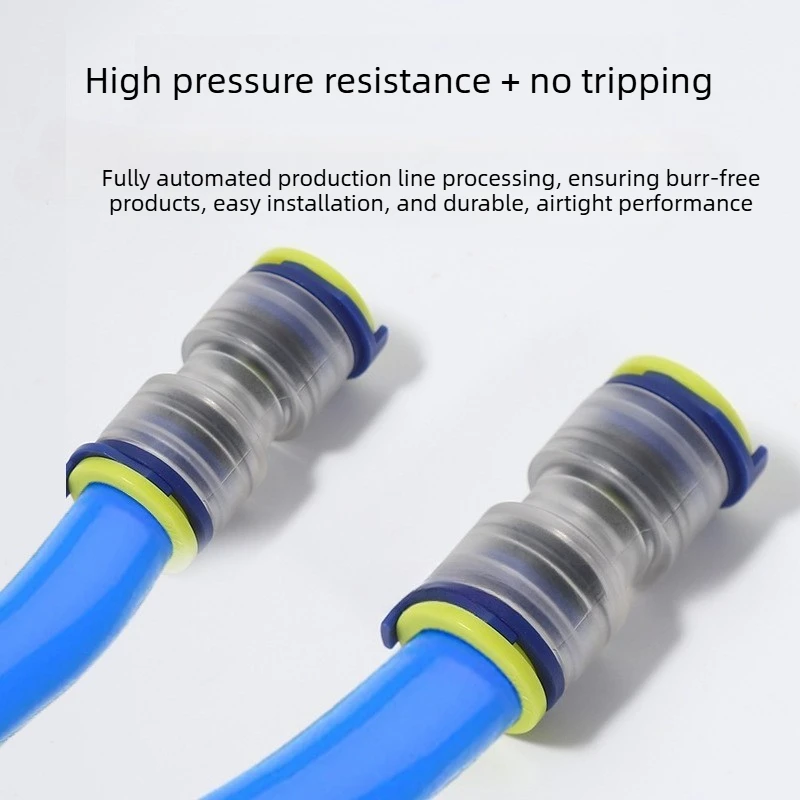Factory Custom PU Transparent Straight-Through Connectors, Plastic Connectors, Quick Plug Connectors, Air Pump Pneumatic Fitting