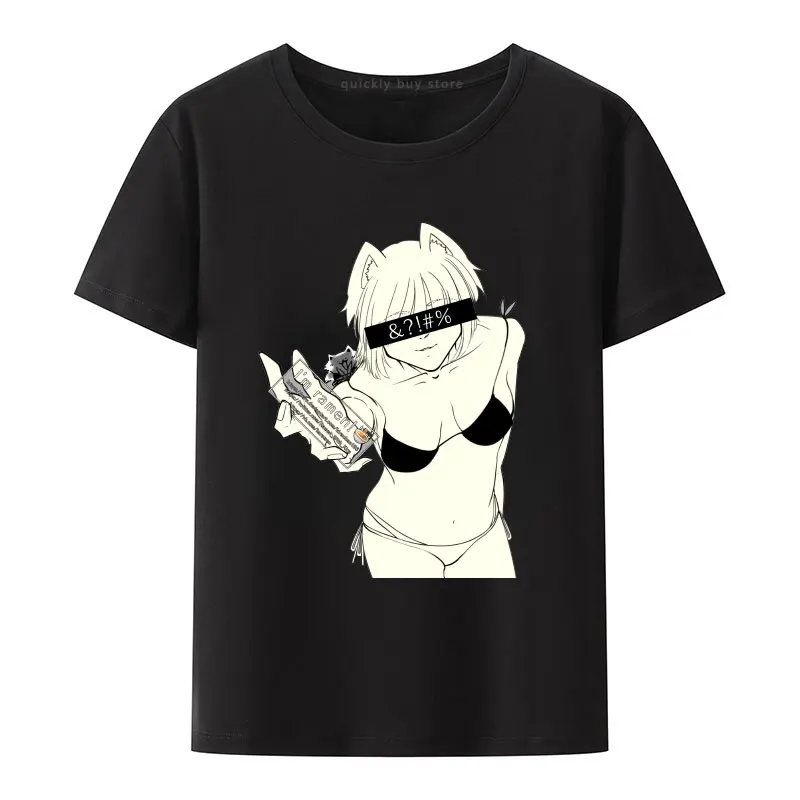 Women\'s -shir T Shirt for Men Sex Manga Japan Anime T Shirts Otaku T-shirts Hentai Waifu Fashionable Sexy Girl Y2k T-shirt Tops