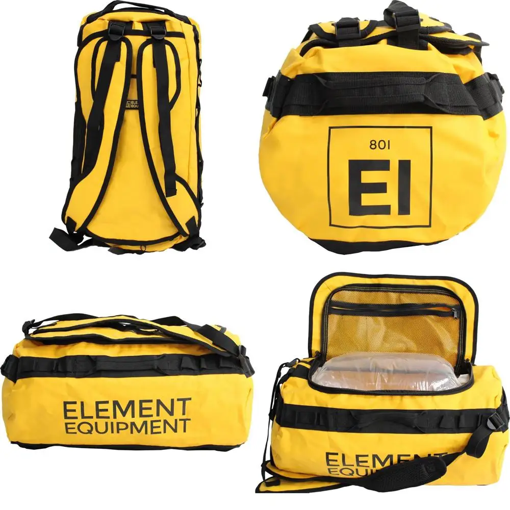 

Medium Yellow Waterproof Trail Duel Bag with Shoulder Straps