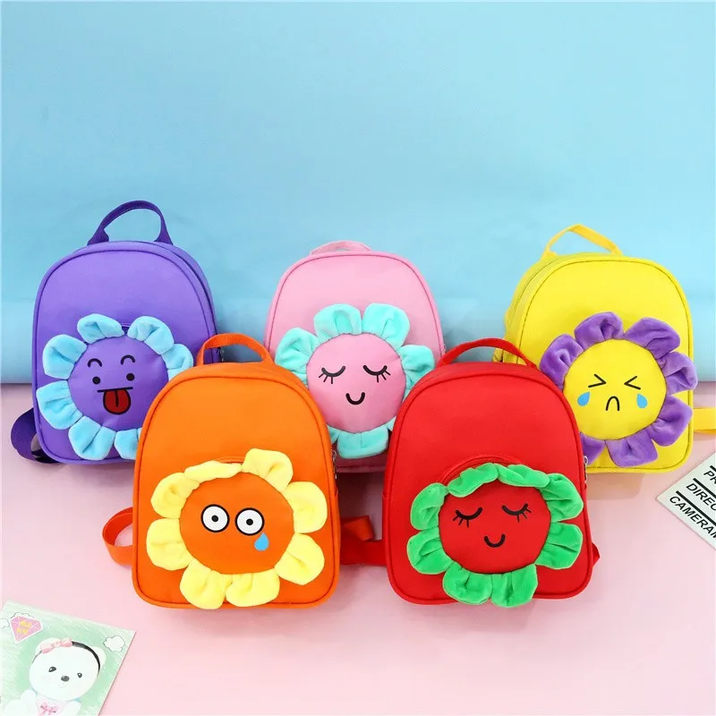 Kindergarten Schule taschen Kinder Schule tasche Cartoon Rucksack Jungen Mädchen Schul Blume Ausdruck Rucksack Plecaki Szkolne