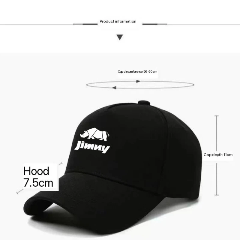 Adjustbale Baseball Cap for Jimny JB74 JB64 JB43 JB53 JB32 JB33 for Men Women Trucker Cap Classic Snapback Cap