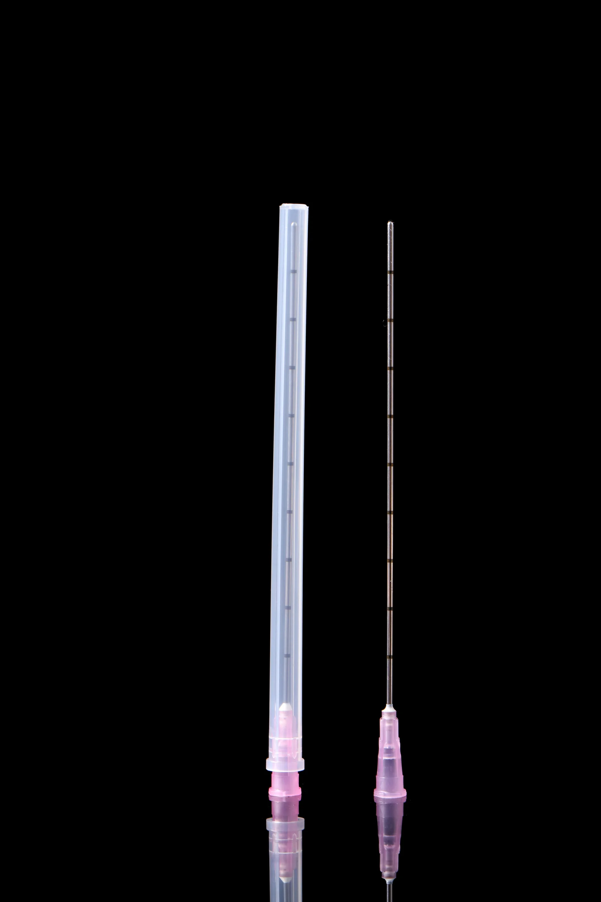 Imagem -04 - Coreia Fina Micro Enchimento Injeção Agulha sem Corte Canula 18g100 mm Injeção Descartável Ponta sem Corte Cânula Agulha