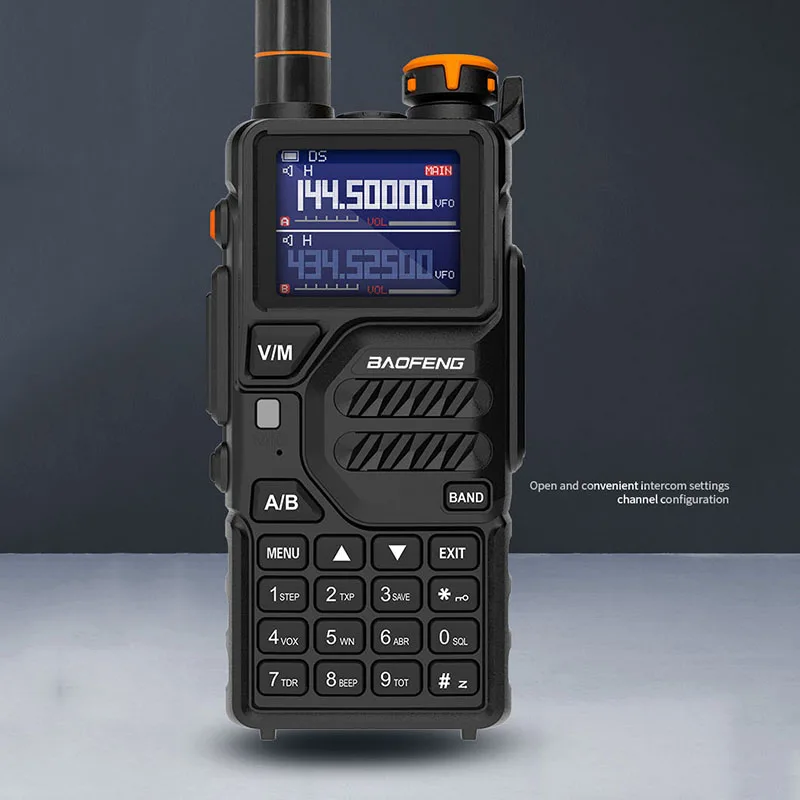 Nieuwe Baofeng UV-K5Plus Walkie Talkie BF-K5plus Tweeweg Radio 'S Hoog Vermogen Lange Afstand Type-C Draagbare Radio UV-K5 Verbeterde Versie