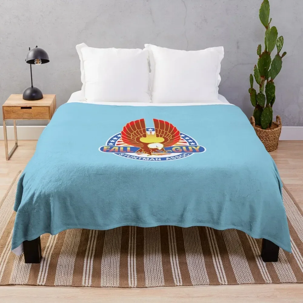 

The Fall Guy Classic T-Shirt Throw Blanket Beach Comforter wednesday bed plaid Blankets