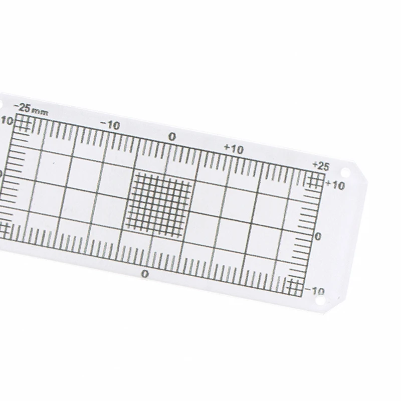 Clear Acrylic Crack Gauge Monitor Accurate Crack Monitoring Record Tool Crack Measuring Instrument For Monitoring Wall CracksHot