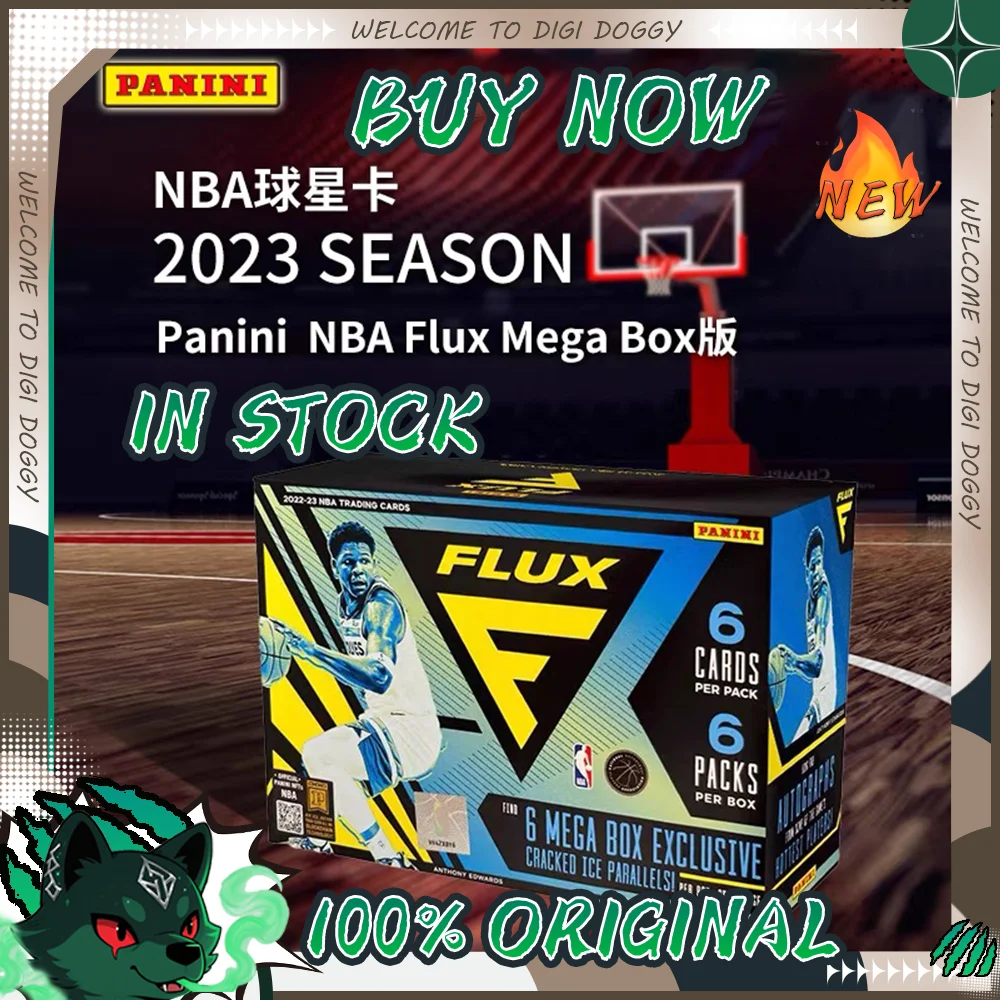 

In Stock Original 2022/23 Flux Mega Box Card Basketball Star Card James Curry Durant Holiday Gift Collectible Card Brick