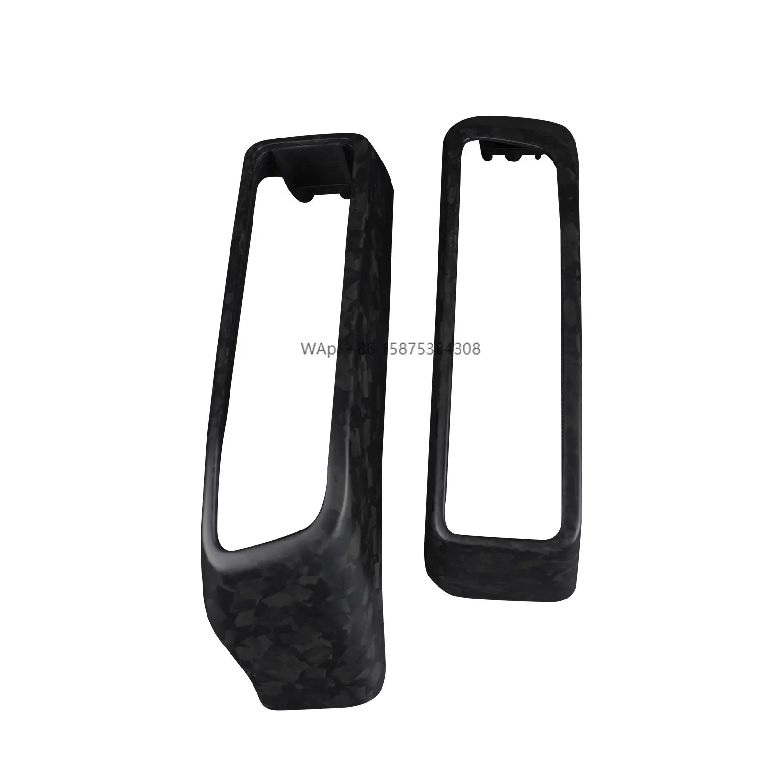 

2023-2024-2025for Road Glide Street Glide Motorcycle Fenders Forged Satin Carbon Fiber Turn Signal Lamp Bezel