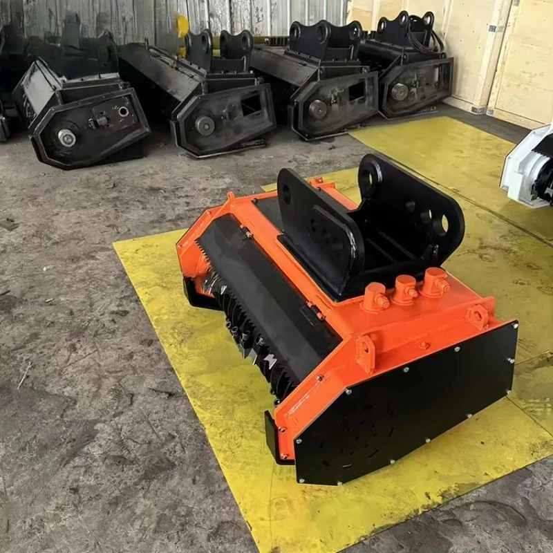 Hot New High Efficiency Hydraulic Excavator Forestry Mulcher Wood Chipper Shredder Rippers