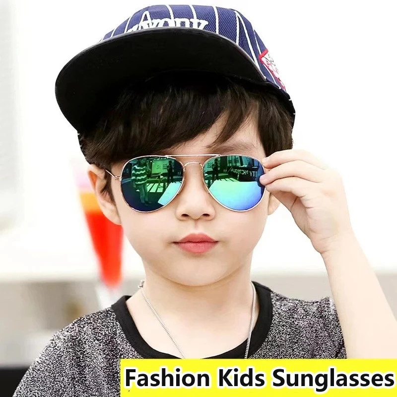 Retro Kids Sunglasses UV400 Brand Designer New Trend Children Sun Glasses Luxury Shades Baby Boys Girls Eyewear Gafas De Sol