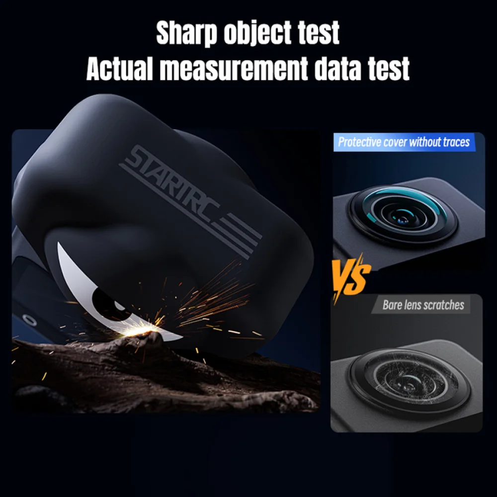 Anti-kras Lensdop voor DJI OSMO 360 Protector Cover Accessoires voor OSMO 360 Camera Anti-stof Siliconen Lens beschermhoes