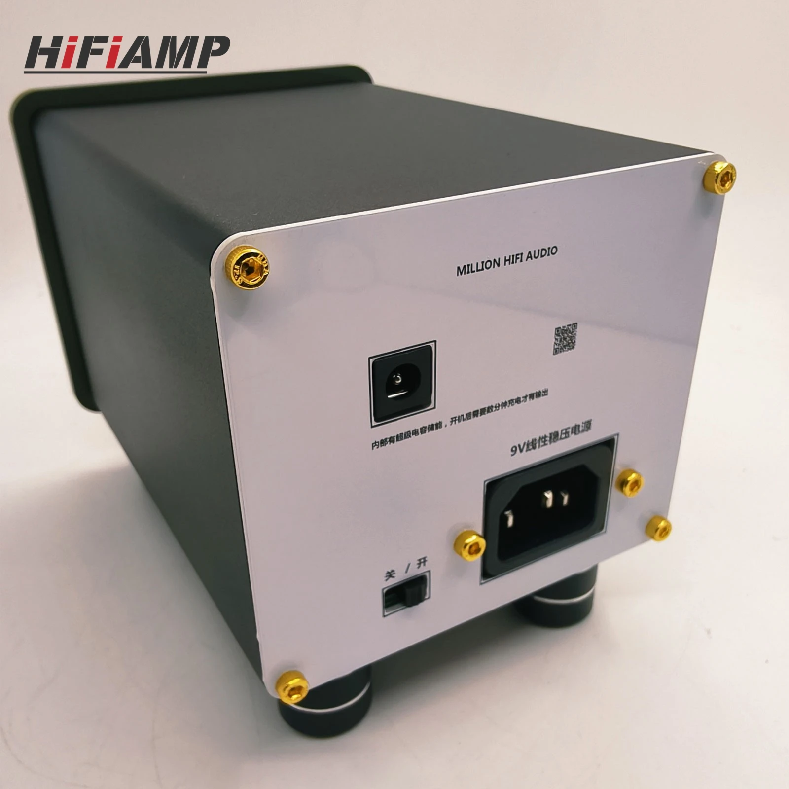 HiFiAMP ECC84 Electronic Tube Amplifier LME49600 Driving Output Transistor Headphone Amplifier Support 32-600ohms MC Earphones