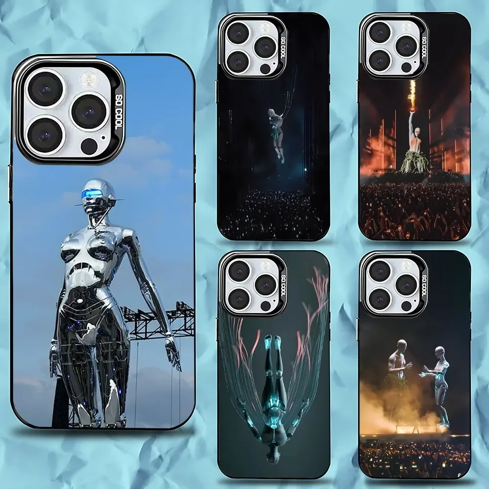 

DJ A-Afterlife Anyma Phone Case For iPhone 16,15,14,13,12,11,Pro,Max,Plus,Mini,XS,SE Anti Fall Black Matte Hard Bumper